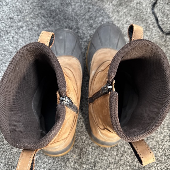 LL Bean Storm Chaser Zip Boots Size 11 Insulated Waterproof Tek 297767 8.5 M